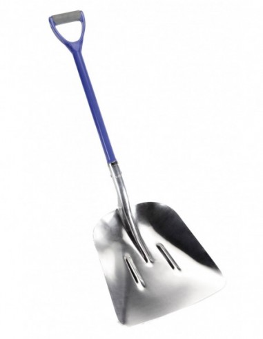 PALA ALUM. M/FIB.VIDRIO ANILLA 360x415MM