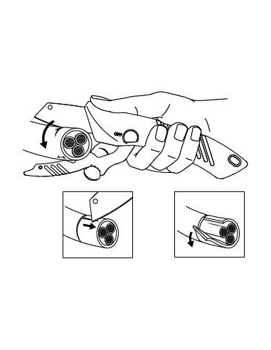 CUCHILLO PELACABLES PARA ELECTRICISTA...
