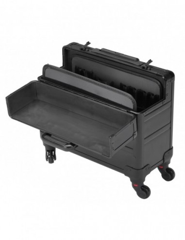 MALETA TROLLEY DE ALUMINIO 4 RUEDAS Y...