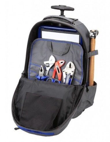 MOCHILA DE NYLON CON TROLLEY 32x18x52 MM