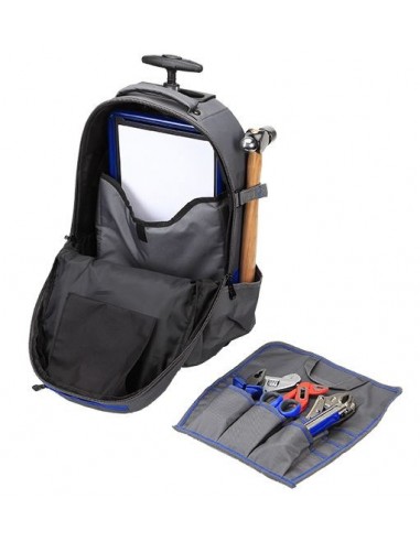 MOCHILA DE NYLON CON TROLLEY 32x18x52 MM