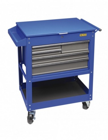 CARRO METÁLICO DE 5 CAJONES