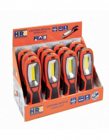 LINTERNA BIFOCAL COB 3W+ 3LED 250 LUM HR