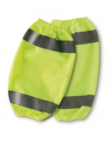 1388-PLFY POLAINA BANDAS FLUO AMARILLAS