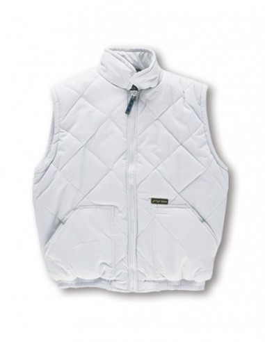 288-VEB CHALECO ACOLCHADO BLANCO