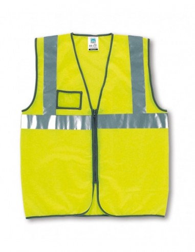 288-VFCY CHALECO CREMALLERA AMARILLO...