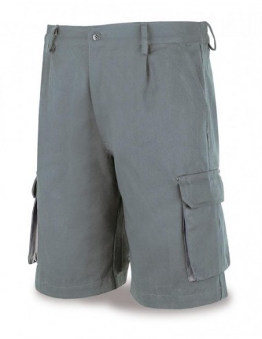 488-SG Top BERMUDAS ALGODON 1ª GRIS