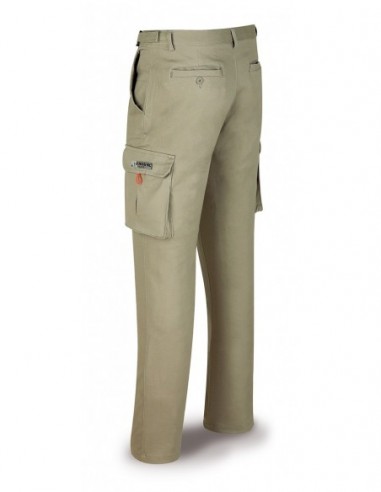 588-PELASTK PANTALON ELASTICO CAQUI