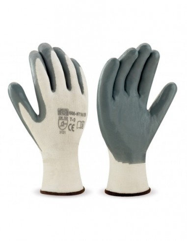 688-NYN/B GUANTE NYLON NITRILO GRIS