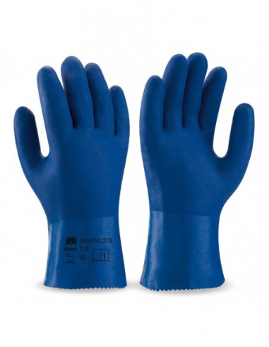 688-PVC 27B GUANTE PVC AZUL ESTANCO,...