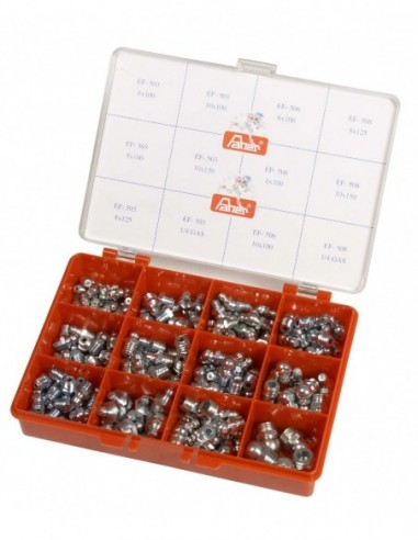 Caja de plástico con surtido de...