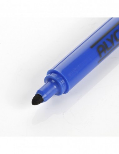 ROTULADOR NEGRO PUNTA FINA ALYCO
