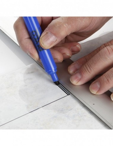 ROTULADOR NEGRO PUNTA FINA ALYCO