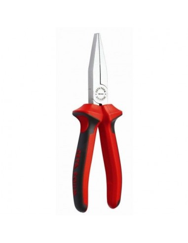 Alicate boca plana cabeza cromada