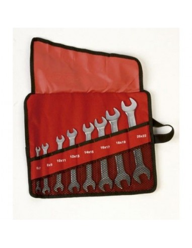 Juego de llaves fijas (8 piezas)