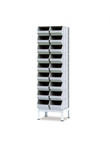 EGAF-4-45A Estantería de gavetas fijas