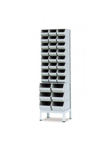 EGAF-4-45C Estantería de gavetas fijas