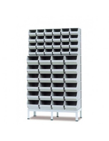 EGAF-4-90B Estantería de gavetas fijas