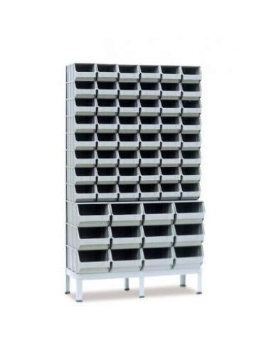 EGAF-4-90C Estantería de gavetas fijas