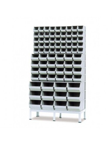 EGAF-4-90D Estantería de gavetas fijas