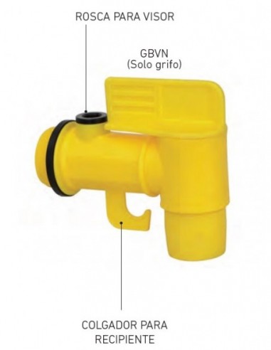 Grifo para bidón 200 L