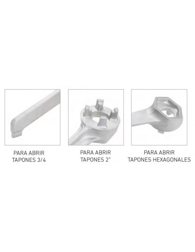 Llave para bidones de 200 L