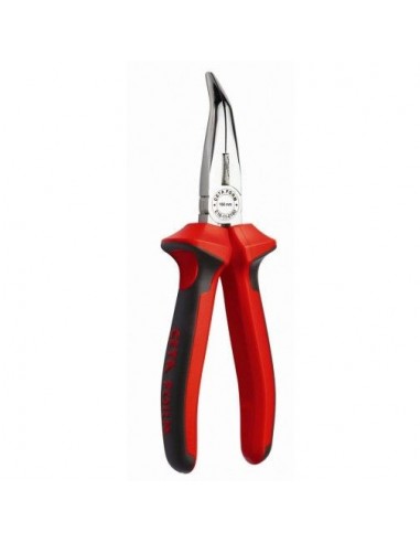 Alicate curvado boca semiredonda
