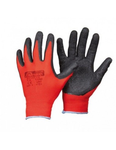 Guante nitrilo foam rojo