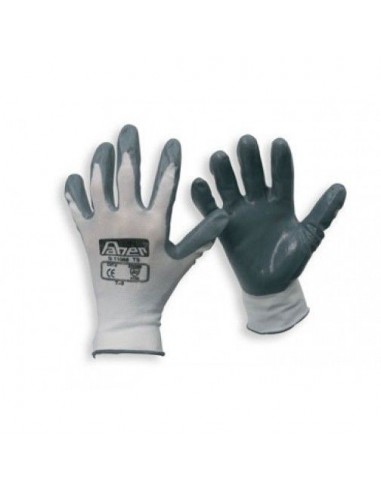 Guante nitrilo gris