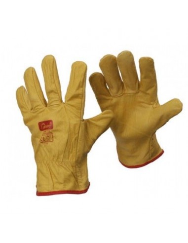 Guante piel amarillo 2133 X