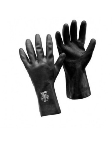 Guante flocado Neopreno negro