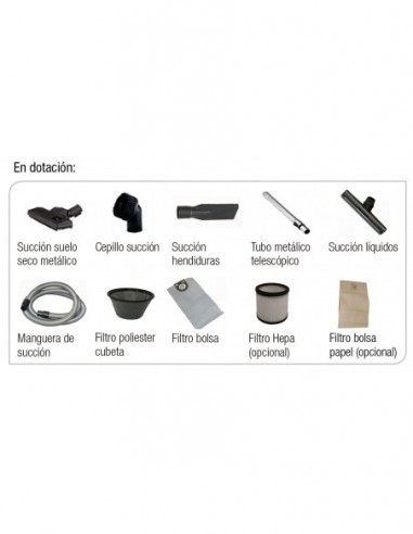 Aspirador 30 Lt / 1.200 W