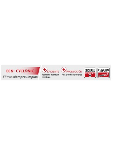 Aspirador eco-cyclonic 30 Lt / 1.200 W