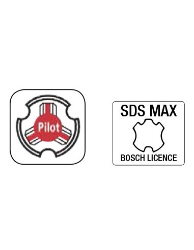 Brocas SDS-Max Rompedoras Pilot