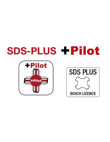 Brocas SDS-Plus +Pilot