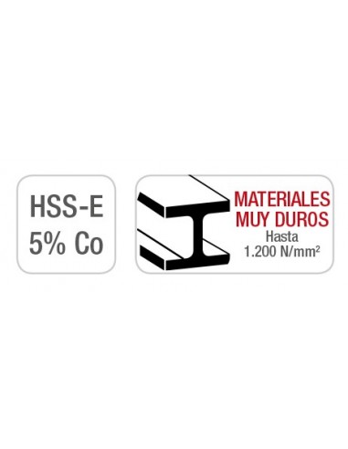 Brocas serie advance 5% Co