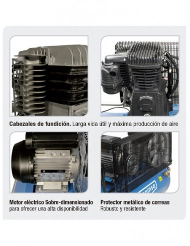 Compresor de correas portátil serie...