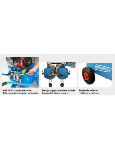 Compresores con motor de gasolina