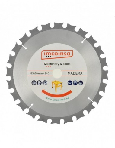 Disco para tronzadora de madera