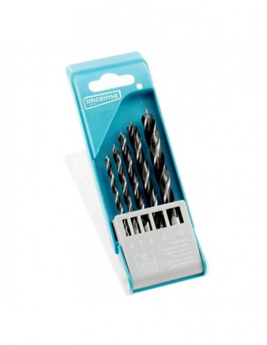 Kit 5 Pcs brocas madera