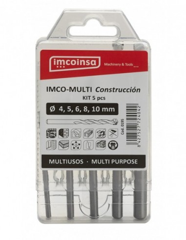 Kit 5 Pcs. brocas Imco-Multi...