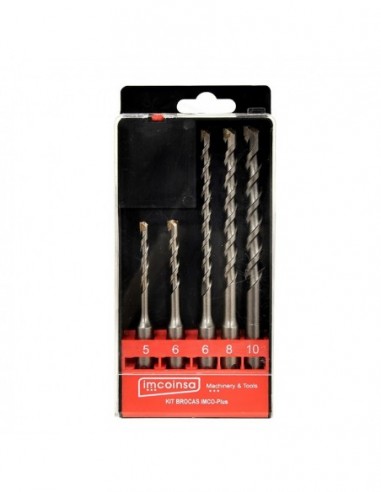 Kit 5 Pcs. brocas SDS-Plus Imco-Plus
