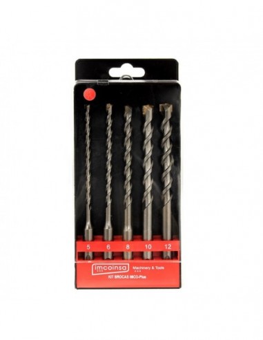 Kit 5 Pcs. brocas SDS-Plus Imco-Plus
