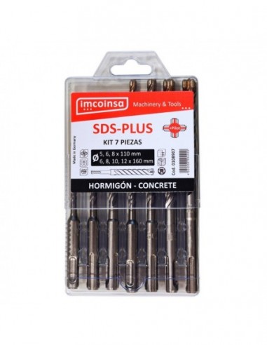 Kit 7 Pcs. MULTIPACK brocas +Pilot