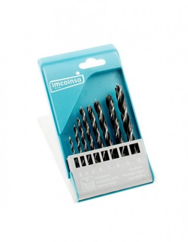Kit 8 Pcs brocas madera