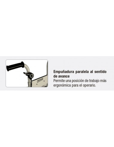 Regla vibrante mango doble / base en...