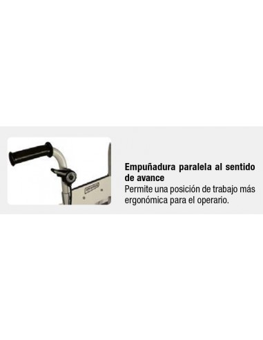 Regla vibrante mango doble / base en...