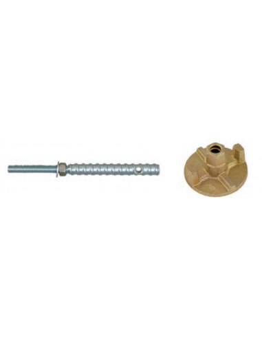 Tornillo + plato de fijación M-12