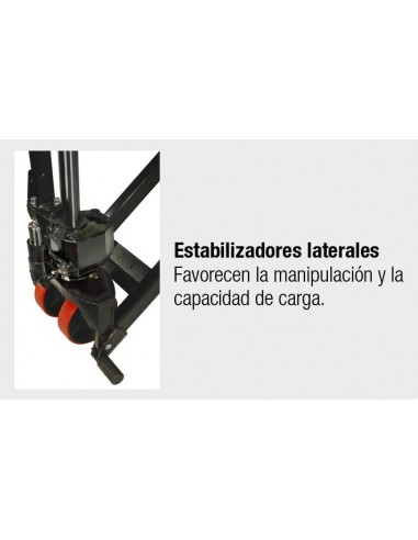 Transpaleta de tijera 1.000 Kg