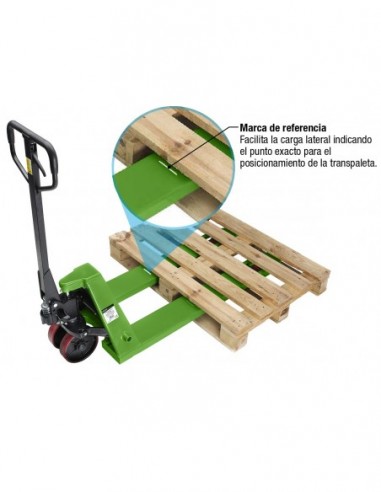 Transpaleta profesional plus 2.500 Kg